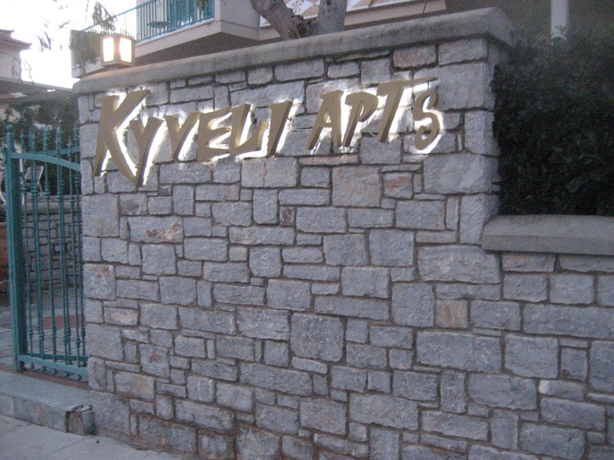 Kyveli Hotel Apartments Vrontádos Eksteriør bilde